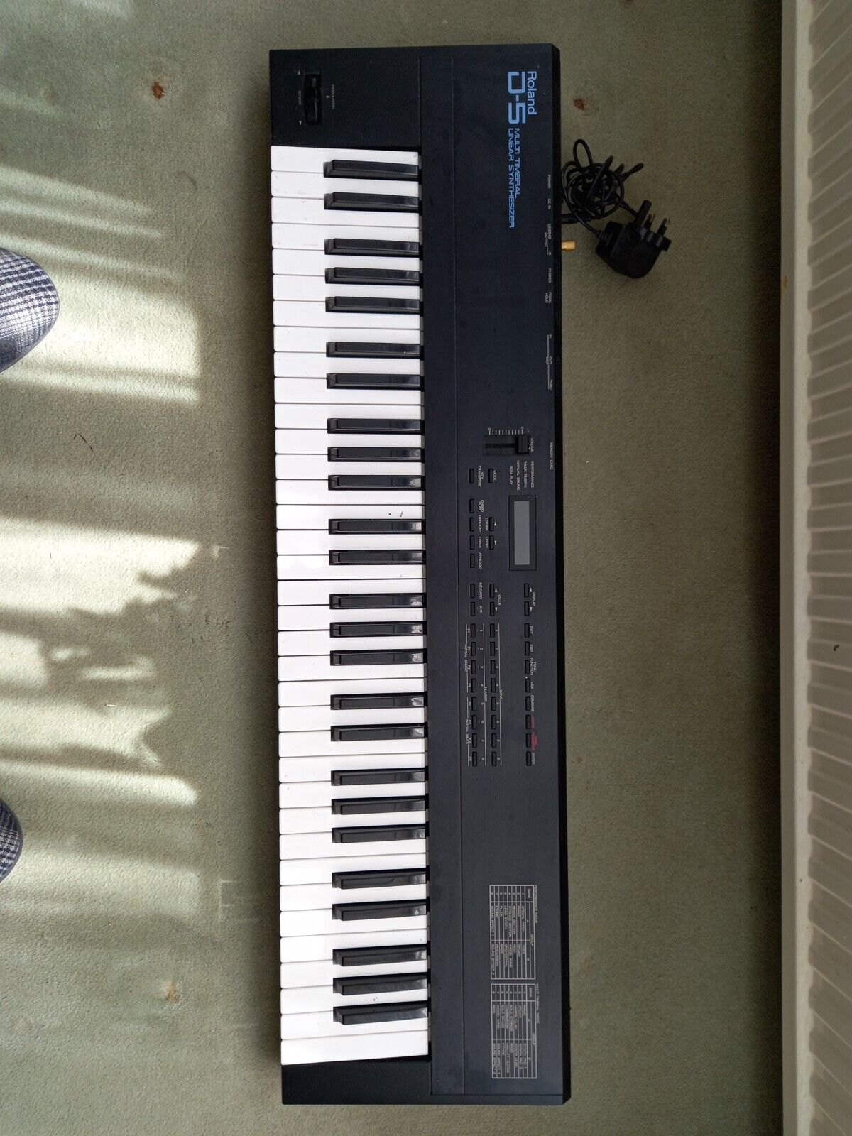Roland d5 multi clearance timbral linear synthesizer